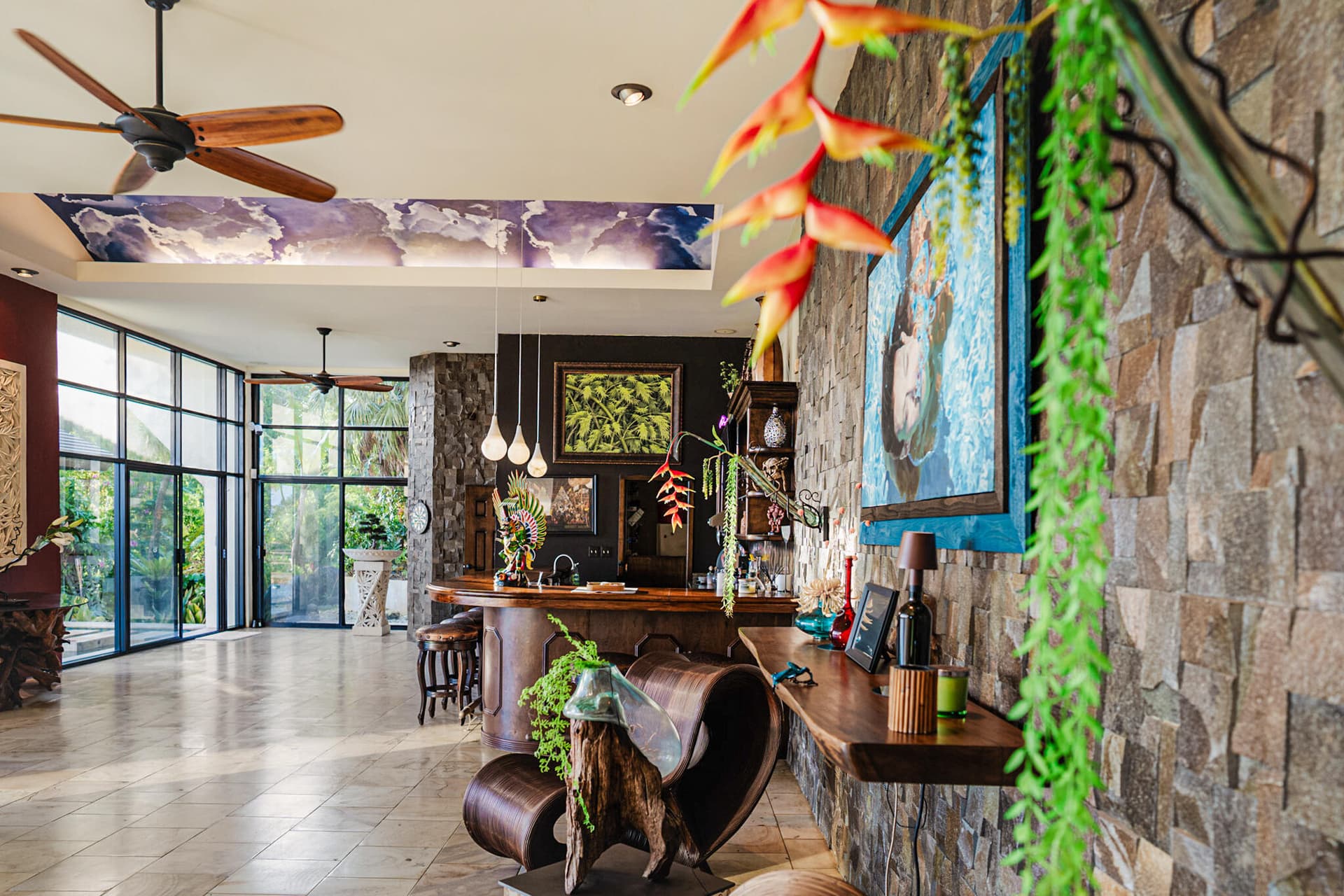 Balinese Bar Room